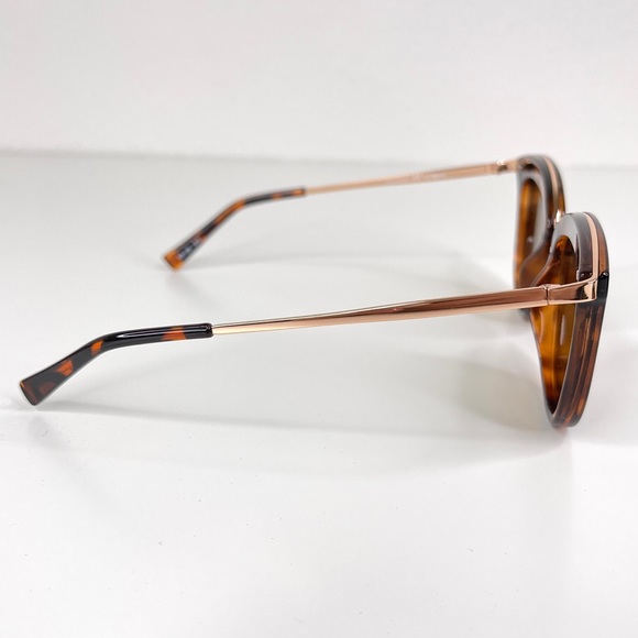LE SPECS ​​Caliente NEW Tortoise Rose Gold Polarized Sunglasses NEW